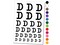 Letter D Uppercase Cute Typewriter Font Temporary Tattoo Water Resistant Fake Body Art Set Collection